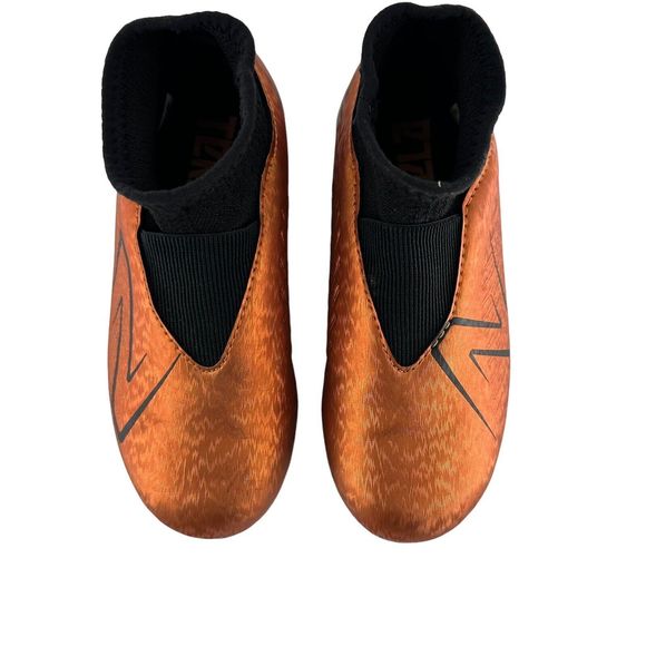 New Balance Youth Soccer Cleats 11.5 Tekela v4 Magique Junior FG Brown Gold - Picture 3 of 8